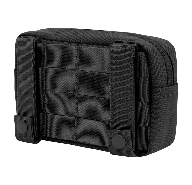 Condor MOLLE PALS Tactical Compact Utility Tool Hook Loop Panel Pouch Black