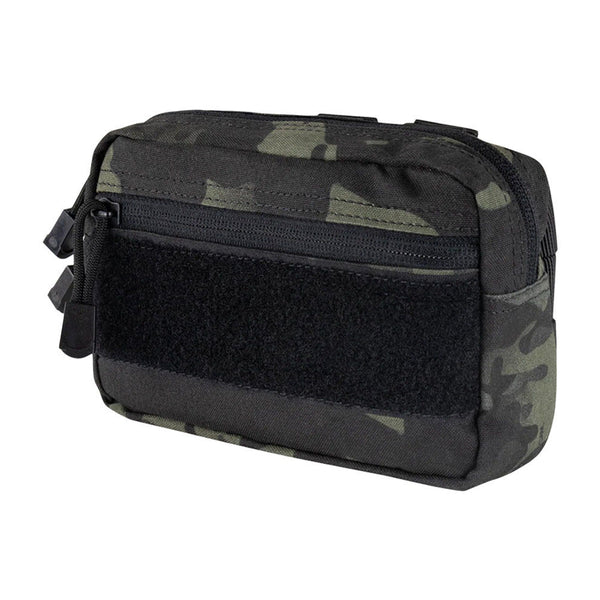 Condor MOLLE PALS Tactical Compact Utility Tool Hook Loop Panel Pouch Multicam Black