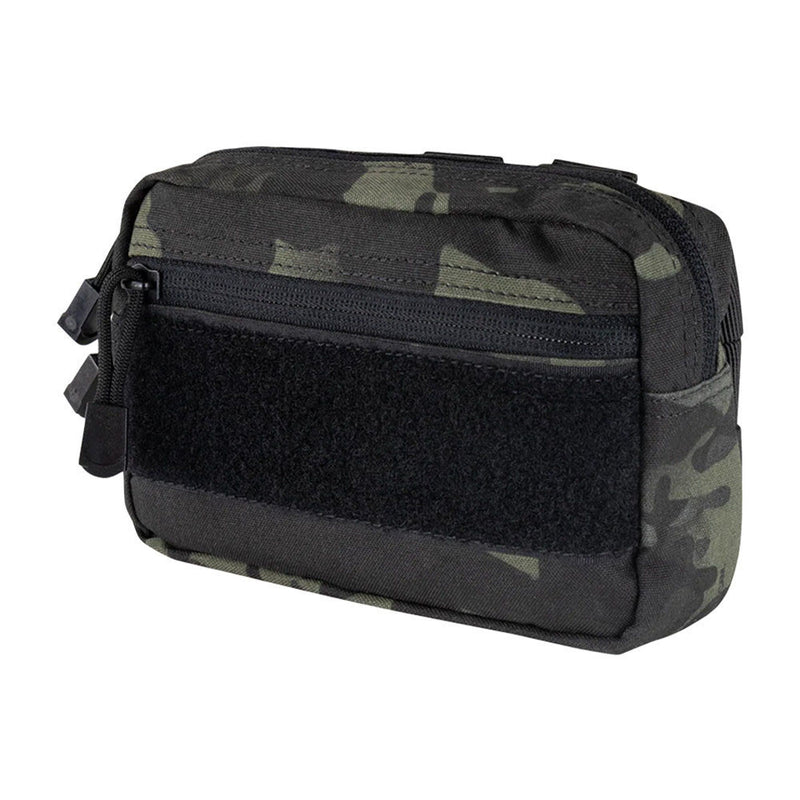Condor MOLLE PALS Tactical Compact Utility Tool Hook Loop Panel Pouch Multicam Black