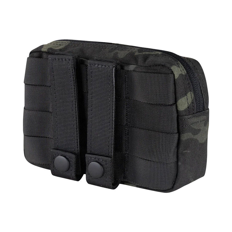 Condor MOLLE PALS Tactical Compact Utility Tool Hook Loop Panel Pouch Multicam Black