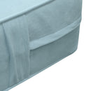 Same Pipe 8" Twin-XL 80x39x8 Velvet Indoor Daybed Mattress |COVER ONLY|-AD355