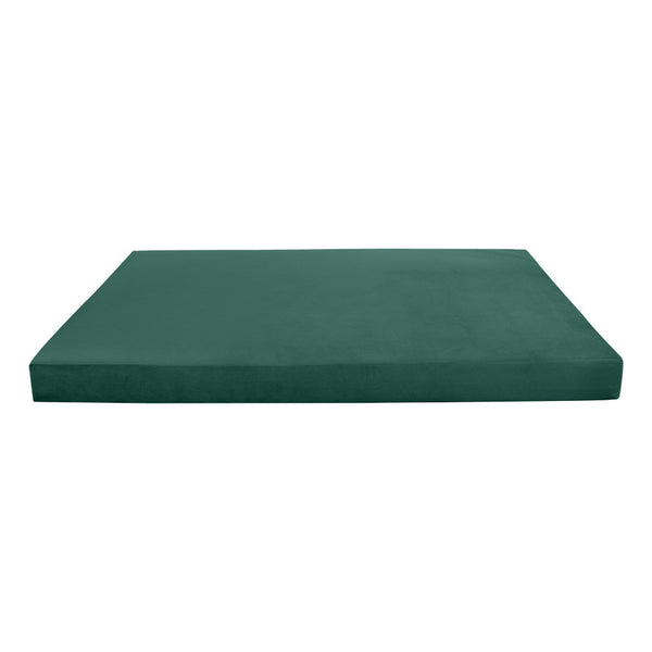 Knife Edge 8" Twin Size 75x39x8 Velvet Indoor Daybed Mattress Fitted Sheet |COVER ONLY| - AD317