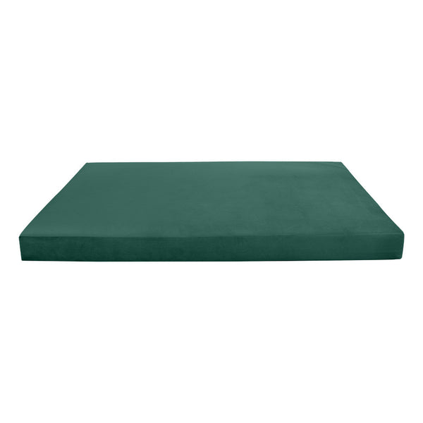 Knife Edge 6" Twin-XL Size 80x39x6 Velvet Indoor Daybed Mattress Fitted Sheet |COVER ONLY| - AD317
