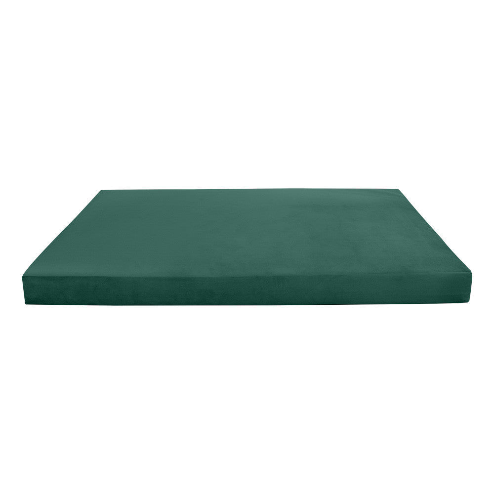 Knife Edge 8" Twin-XL Size 80x39x8 Velvet Indoor Daybed Mattress Fitted Sheet |COVER ONLY| - AD317