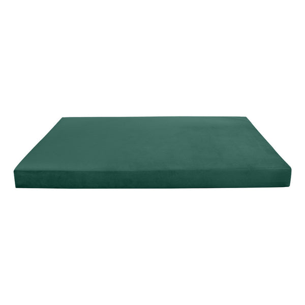 Knife Edge 8" Twin-XL Size 80x39x8 Velvet Indoor Daybed Mattress Fitted Sheet |COVER ONLY| - AD317