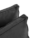 STYLE V2 Full Velvet Pipe Trim Indoor Daybed Cushion Bolster |COVER ONLY| AD350