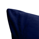 STYLE V4 Full Velvet Knife Edge Indoor Daybed Bolster Pillow |COVER ONLY| AD373