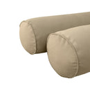 STYLE V6 Full Velvet Pipe Trim Indoor Daybed Cushion Bolster |COVER ONLY| AD304