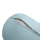 STYLE V5 Full Velvet Knife Edge Indoor Daybed Bolster Pillow |COVER ONLY| AD355