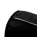 STYLE V2 Twin Velvet Pipe Trim Indoor Daybed Cushion Bolster |COVER ONLY| AD374