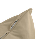 STYLE V4 Twin Velvet Pipe Trim Indoor Daybed Cushion Bolster |COVER ONLY| AD304