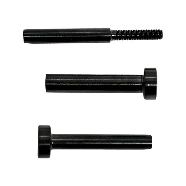 T316 Black Oxide SS Invisible Receiver End + Dome Swage Fitting 1/8'' Cable Rail