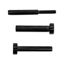 T316 Black Oxide SS Invisible Receiver End + Dome Swage Fitting 3/16" Cable Rail