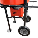 Industrial 120L Cement Concrete Mortar Stucco Mixer 120 Liter 110V Cement Mixer