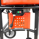 Industrial 120L Cement Concrete Mortar Stucco Mixer 120 Liter 110V Cement Mixer