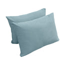 Style V1 Twin Knife Edge Velvet Indoor Daybed Mattress Pillow Complete Set AD355