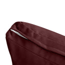 Style V1 Twin Knife Edge Velvet Indoor Daybed Mattress Pillow Complete Set AD368