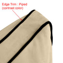 Style V1 Twin Contrast Pipe Velvet Indoor Daybed Mattress Pillow Complete Set AD355