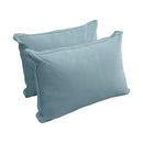 Style V1 Twin Pipe Trim Velvet Indoor Daybed Mattress Pillow Complete Set AD355