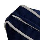 Style V2 Twin Contrast Pipe Velvet Indoor Daybed Mattress Pillow Complete Set AD373