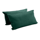 Style V2 Twin-XL Pipe Trim Velvet Indoor Daybed Mattress Pillow Complete Set AD317