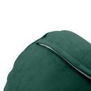 Style V3 Twin-XL Knife Edge Velvet Indoor Daybed Mattress Pillow Complete Set AD317