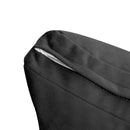 Style V3 Twin Knife Edge Velvet Indoor Daybed Mattress Pillow Complete Set AD350