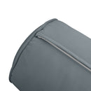 Style V3 Full Pipe Trim Velvet Indoor Daybed Mattress Pillow Complete Set AD347