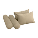 Style V4 Full Knife Edge Velvet Indoor Daybed Mattress Pillow Complete Set AD304