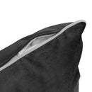 Style V4 Twin-XL Contrast Pipe Velvet Indoor Daybed Mattress Pillow Complete Set AD350