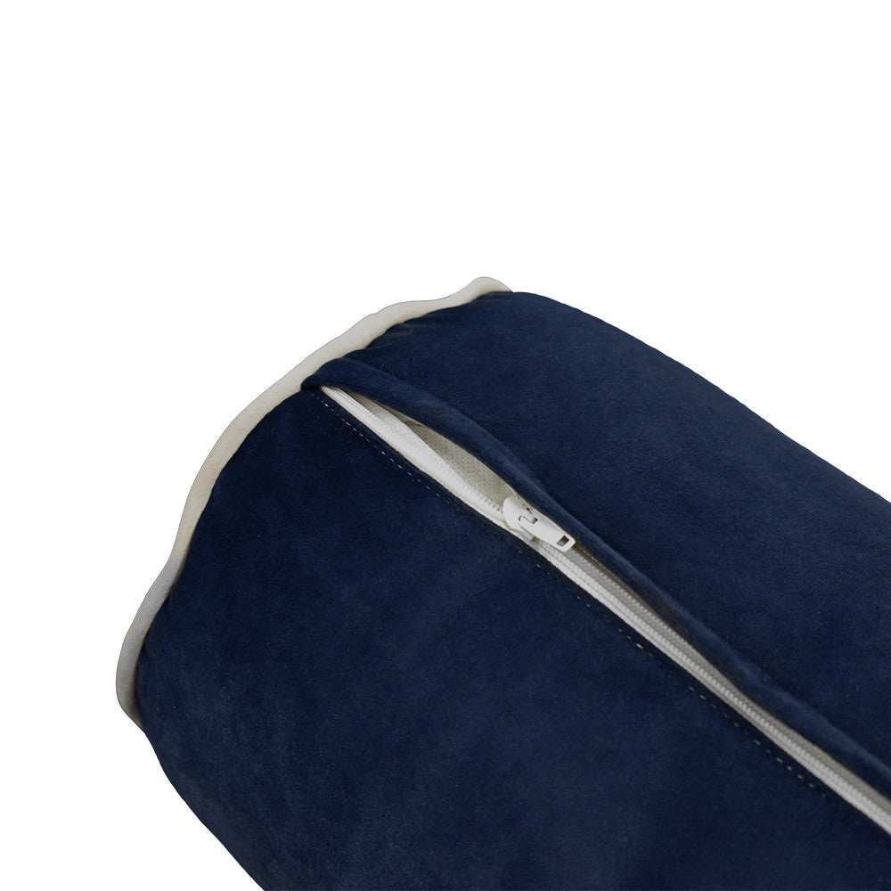 Style V4 Full Contrast Pipe Velvet Indoor Daybed Mattress Pillow Complete Set AD373