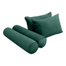 Style V4 Full Pipe Trim Velvet Indoor Daybed Mattress Pillow Complete Set AD317