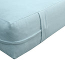Style V5 Full Knife Edge Velvet Indoor Daybed Mattress Pillow Complete Set AD355