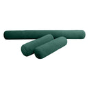 Style V6 Twin-XL Knife Edge Velvet Indoor Daybed Mattress Pillow Complete Set AD317