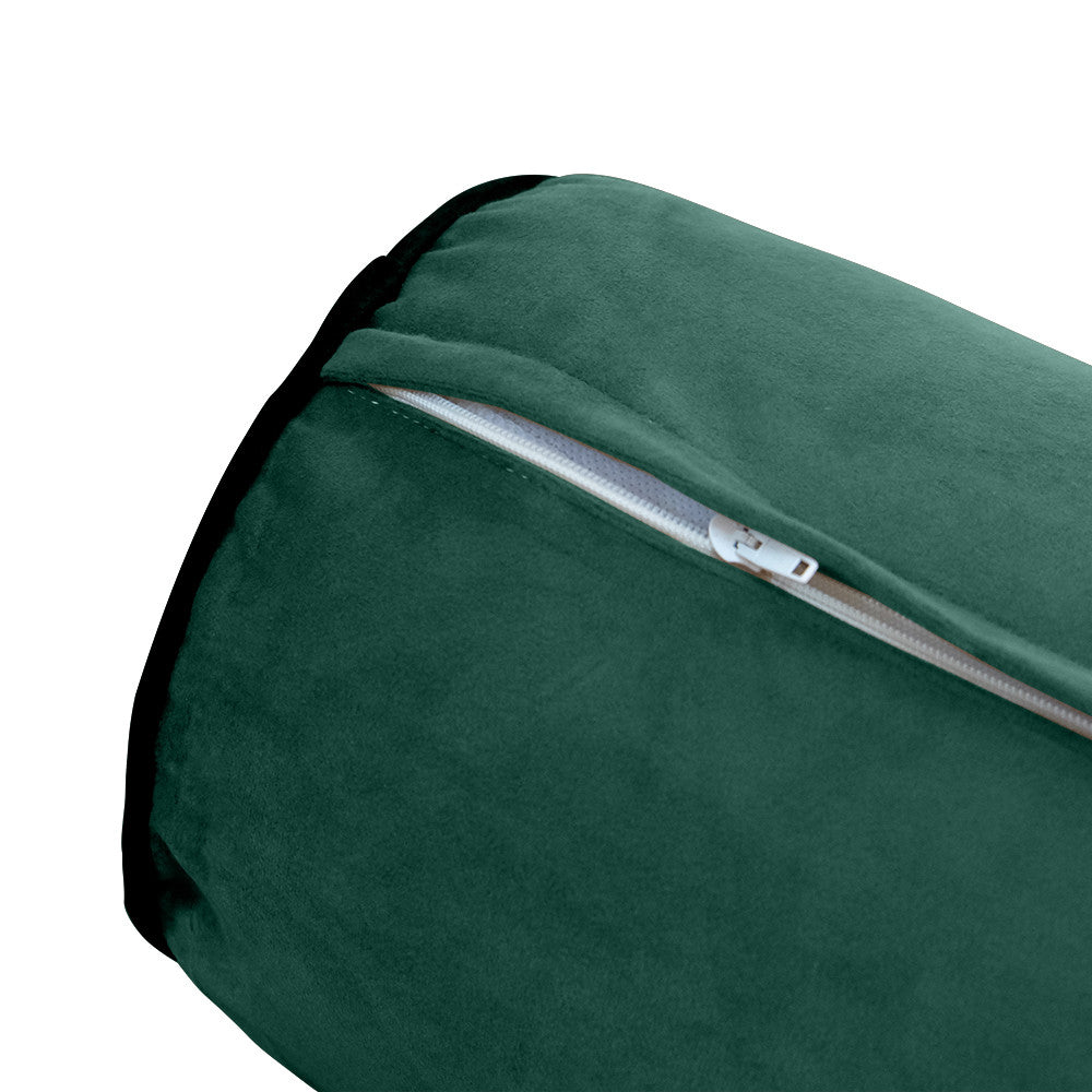 Style V6 Full Contrast Pipe Velvet Indoor Daybed Mattress Pillow Complete Set AD317