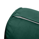 Style V6 Full Pipe Trim Velvet Indoor Daybed Mattress Pillow Complete Set AD317