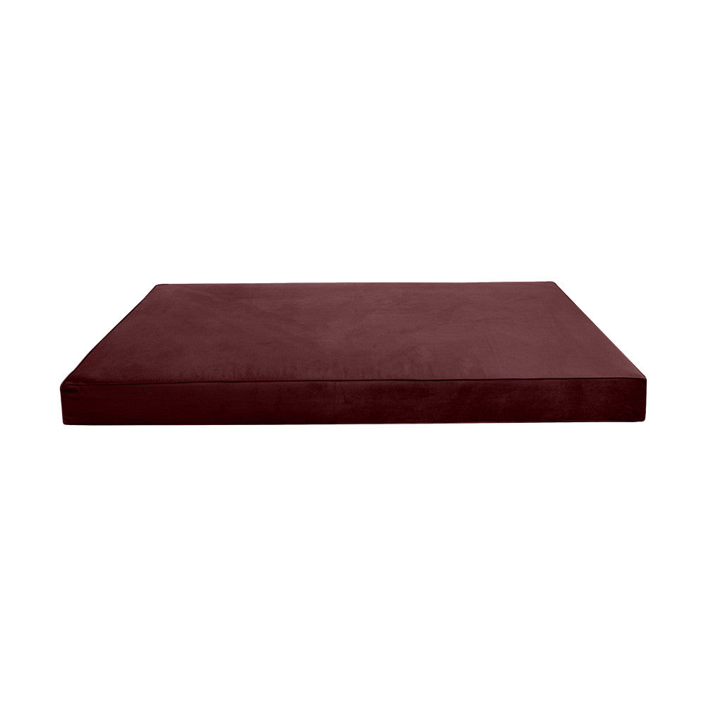 Style V6 Full Pipe Trim Velvet Indoor Daybed Mattress Pillow Complete Set AD368