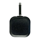 11'' Heavy Gauge Aluminum Non-Stick Griddle Square Single Stove Frying Pan Cook