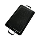 19'' x 11-1/2'' Heavy Gauge Aluminum Non-Stick Double Griddle Cooking Pan Cook