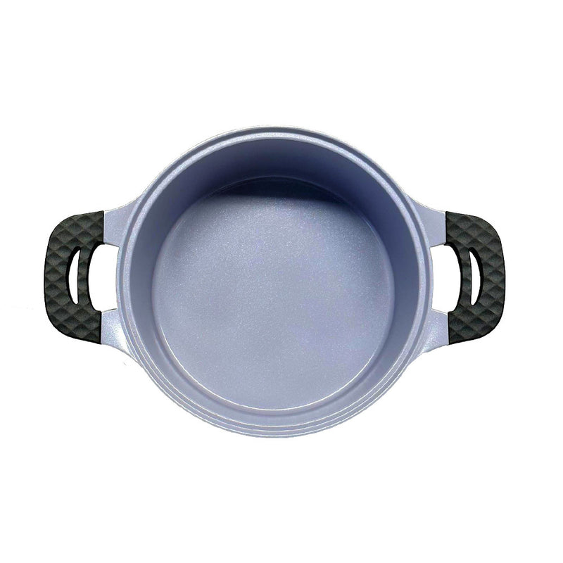 8'' Ceramic Sauce Pot 2.9 QT Nonstick Ceramic Interior Exterior Cooking Pot