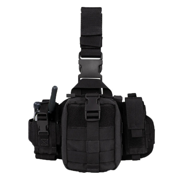 Condor Tactical Modular EMT Medic Emergency Belt Mounted Drop Leg Rig Black