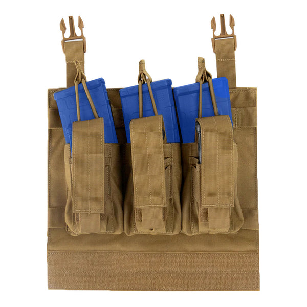 Condor VAS Plate Carrier System Kangaroo Magazine Panel Pouch GEN II Coyote