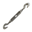 1/2" x 12" Turnbuckle HOOK HOOK Pulley Galvanized Drop Forge 1/2 x 12 Turnbuckle