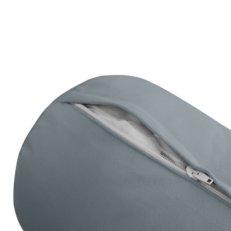 STYLE V6 Twin Velvet Knife Edge Indoor Daybed Mattress Pillow |COVER ONLY| AD347