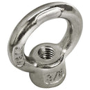 Stainless Steel 316 Lifting Eye Nut, UNC Tap, Size 1/4" to 1-1/4"