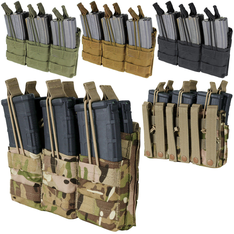 MOLLE TACTICAL Triple Stacker Mag Pouch