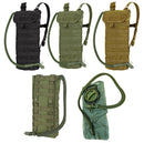 Tactical MOLLE PALS Hydration Pack Carrier w/ 2.5 Liter Water Bladder