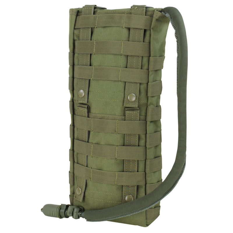 Tactical MOLLE PALS Hydration Pack Carrier w/ 2.5 Liter Water Bladder