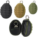 Tactical Grenade Multi Purpose Zipper Keychain Tool Pocket Pouch
