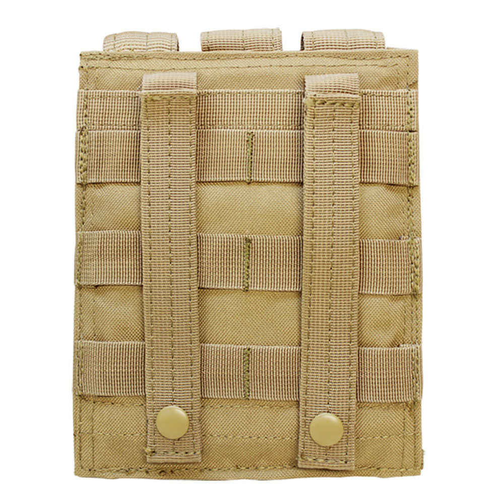 Condor MOLLE Triple Airsoft MP5 Magazine Mag Pouch .22 or 9mm Mag Ammo Flap PAL